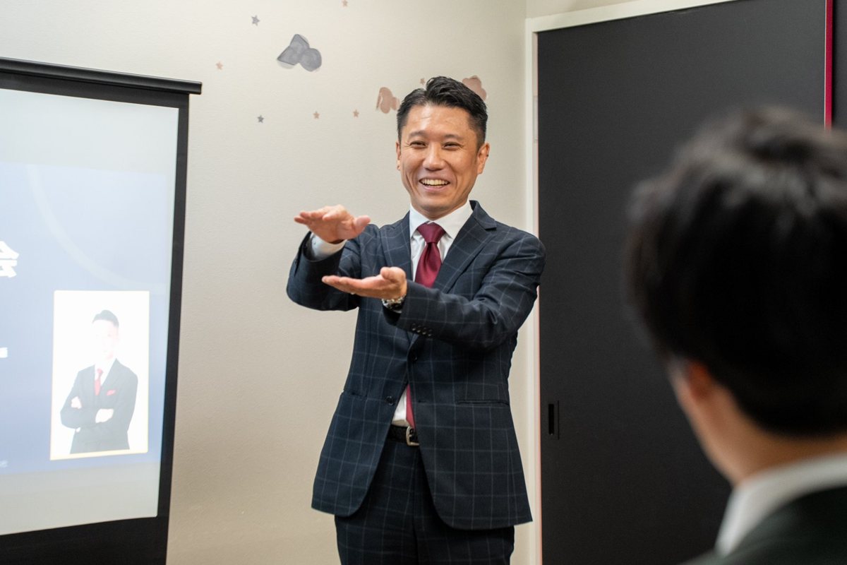 榊原塾での講義の様子
