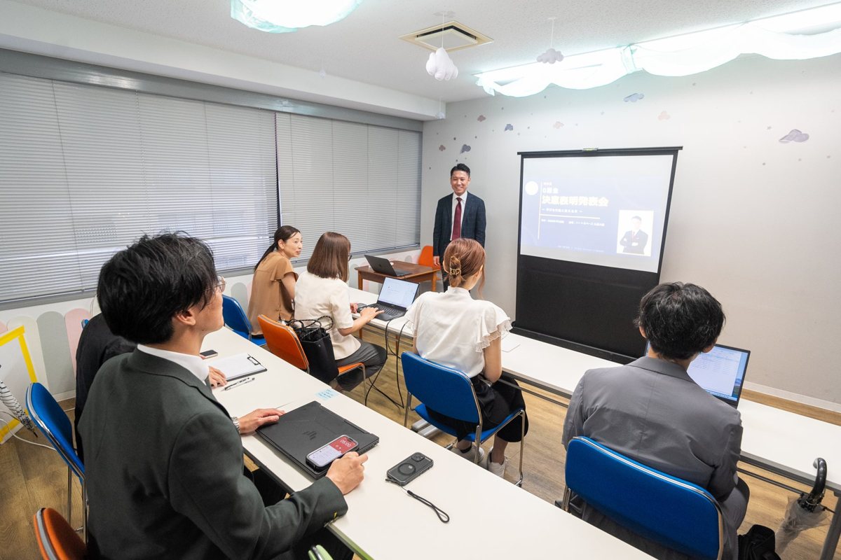 発表会の会場の様子